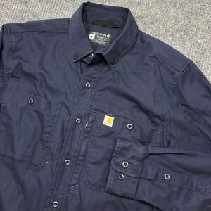 Carhartt Mens Relaxed Rugged Professional Button Down Work Shirt TW2538-M Small